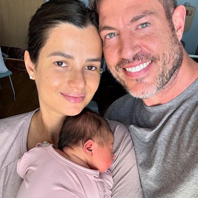 Jesse Palmer and Emely Fardo